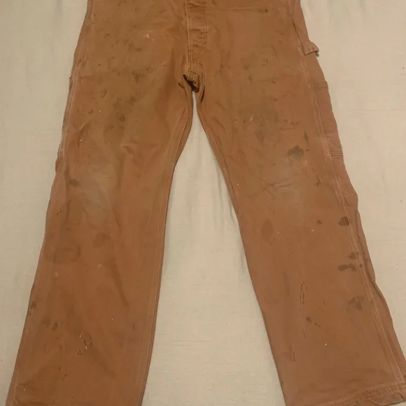 Levi's Men's Straight Jeans in Brown - Picture 1 of 14